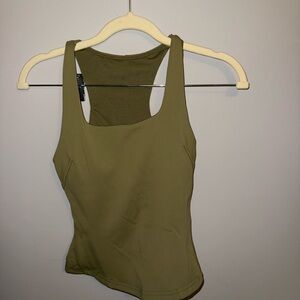 Olive Green Women's Tank Top